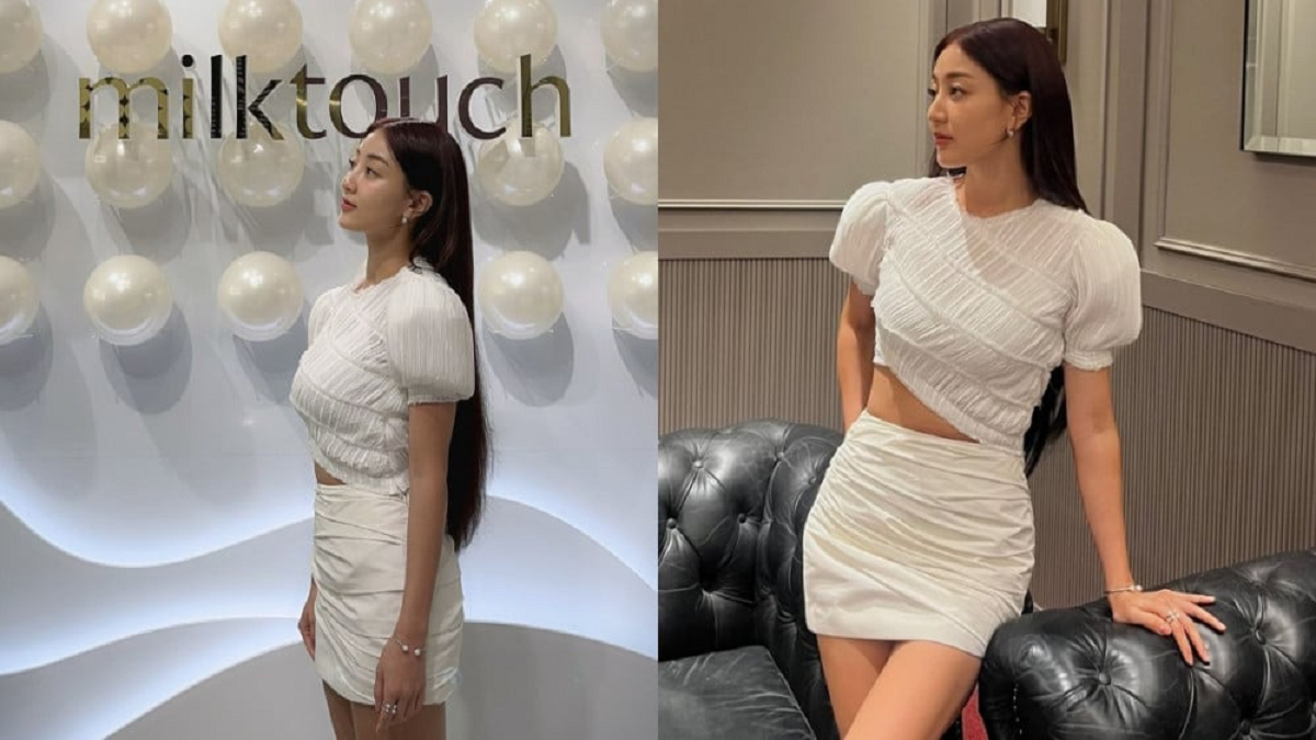 TWICE’s Jihyo Wows in All-White Outfit at Milktouch Event, Instagram Post Draws Massive Attention